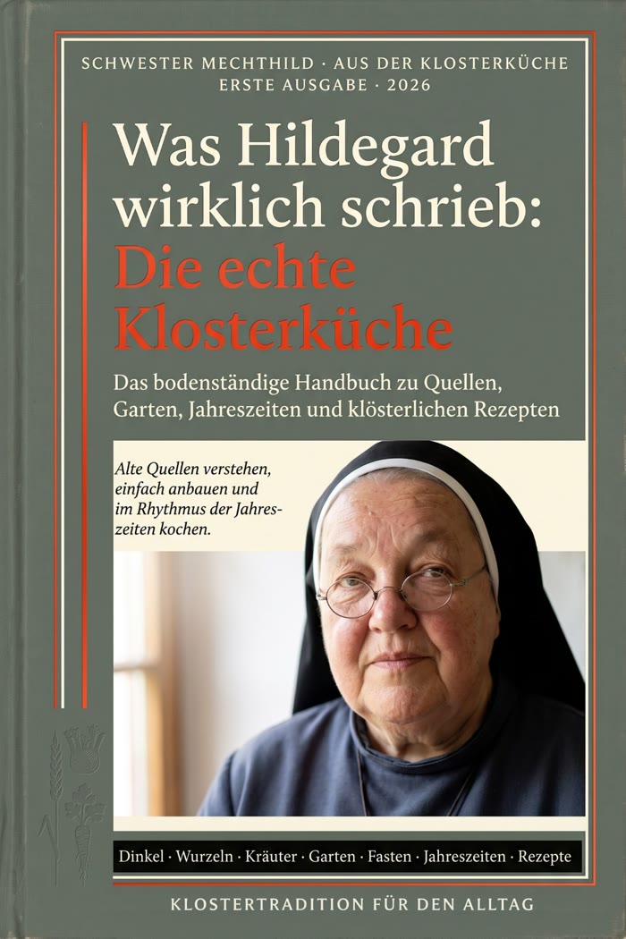 Buchcover „Was Hildegard wirklich schrieb: Die echte Klosterküche“